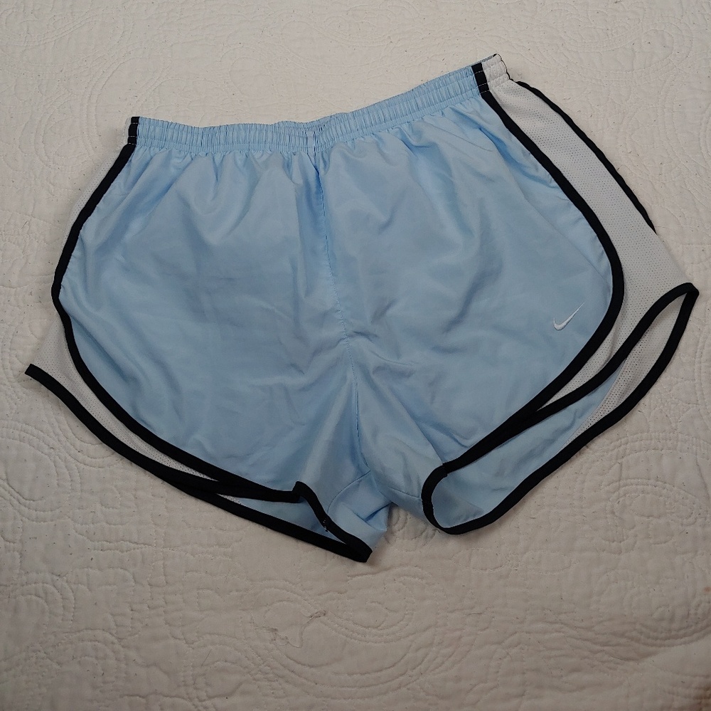 Nike women's blue running shorts